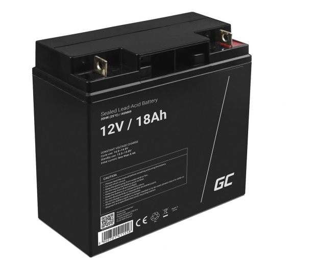Green Cell Akumulator AGM  12V 18Ah - 547922 - zdjęcie